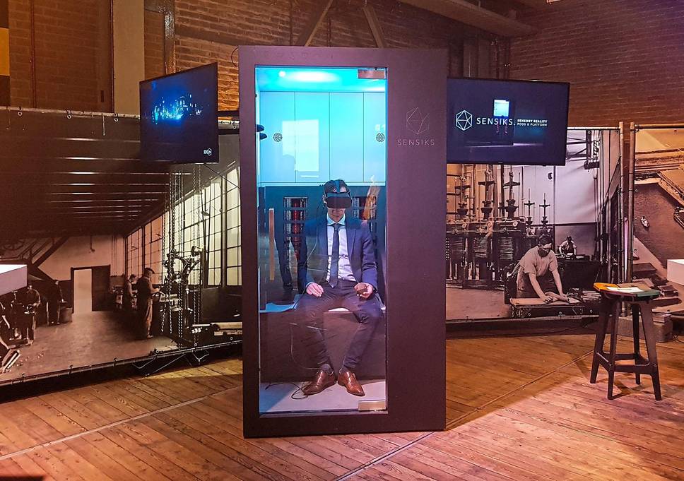 The ‘sensory reality’ pod that lets you escape from work