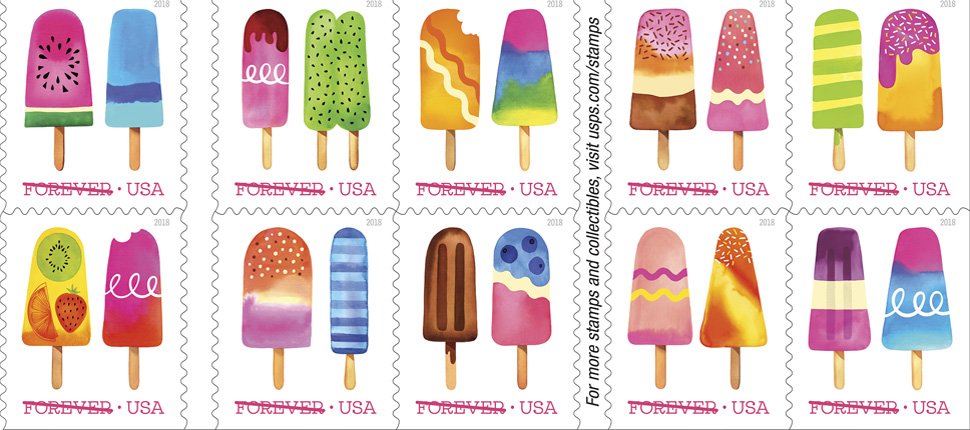 USPS releases first-ever scratch and sniff stamp