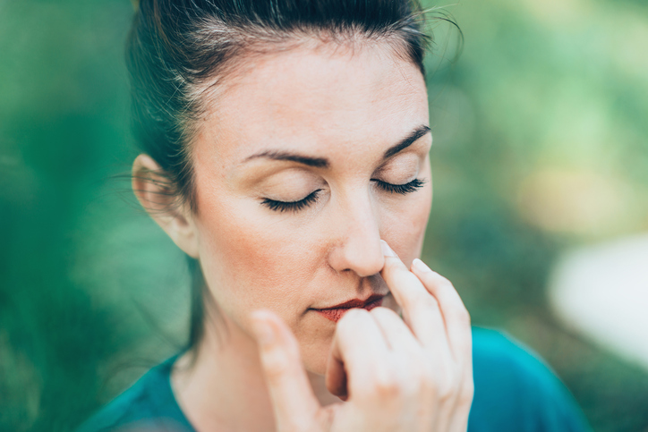 Breathing exercise Pranayama