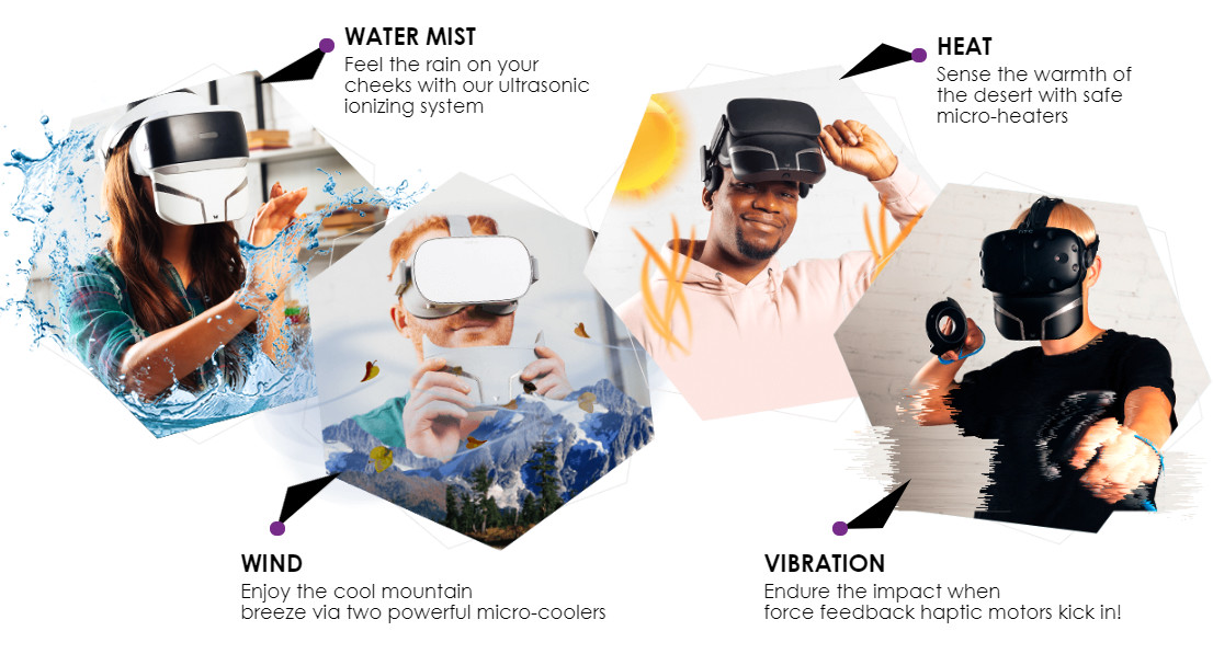 FeelReal Sensory Mask Brings Smell-O-Vision to Virtual Reality