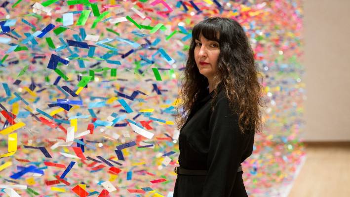 Artist Nike Savvas was born in Sydney and now spends her time between Australia and the UK.