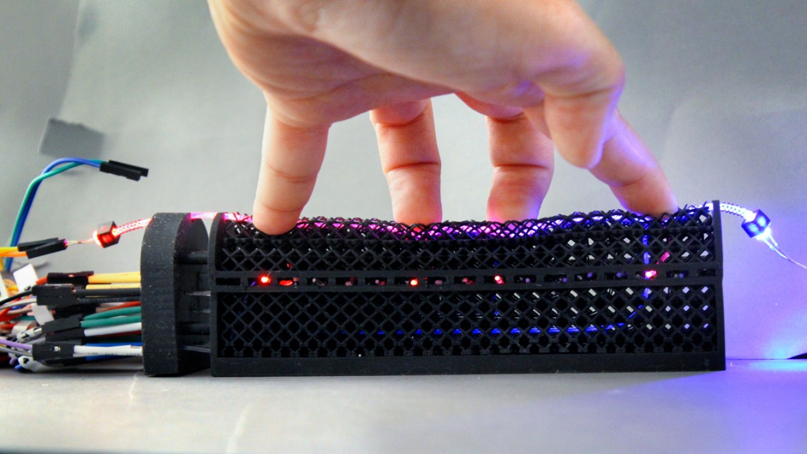 Optical lace gives robots heightened sensory ability | Cornell Chronicle