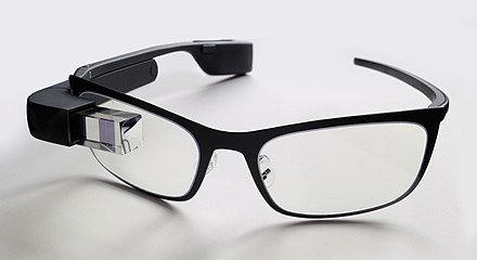Google glass augmented reality device