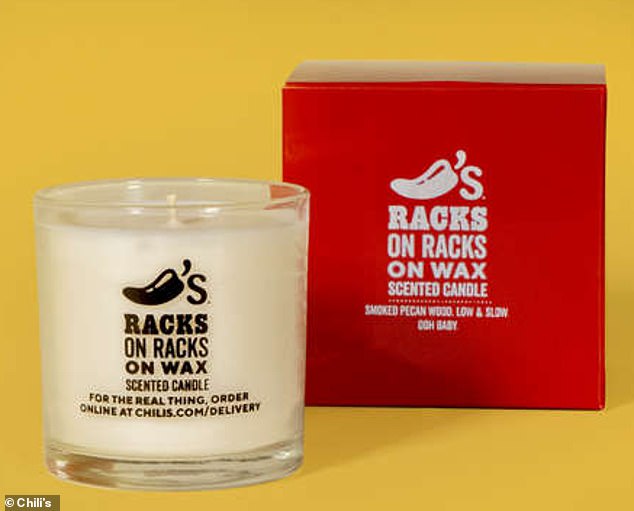 Chili’s has created a limited-edition candle that smells like BBQ RIBS | Daily Mail Online