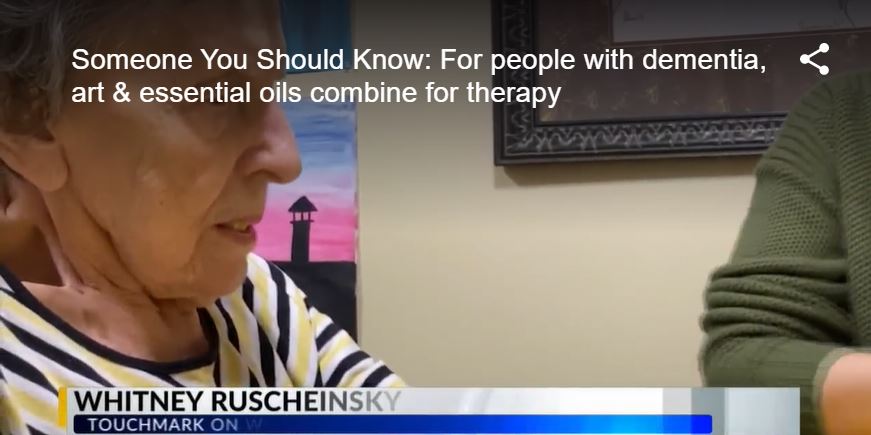 Someone You Should Know: For people with dementia, art & essential oils combine for therapy | KX NEWS