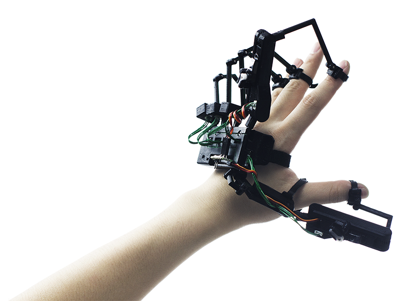 exoskeleton virtual reality glove