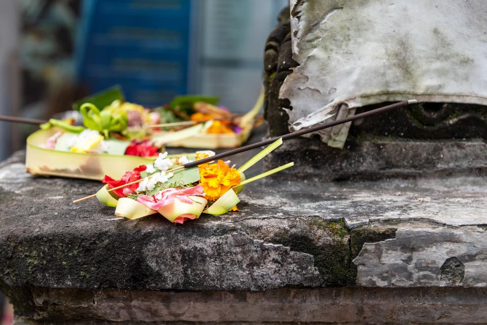 Balinese Temple Offering