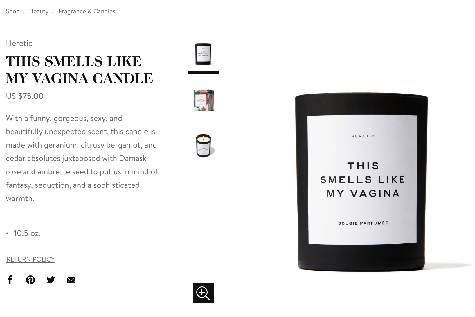 The Internet Can’t Get Enough of Vagina-Scented Products | WWD