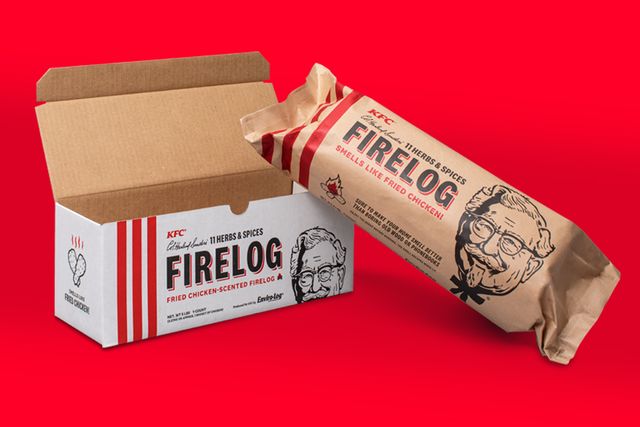 You Can Buy KFC’s Chicken-Scented FireLogs At Walmart | Delish