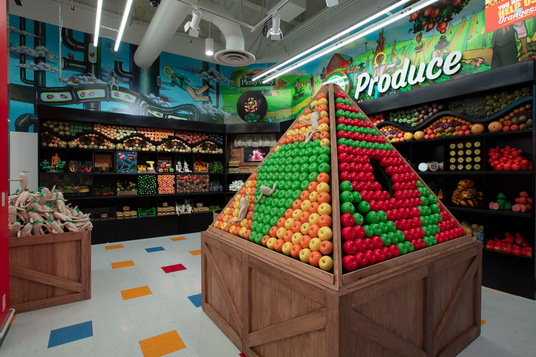 This Psychedelic Grocery Store Is an Immersive Art Experience in Las Vegas | Travel & Leisure