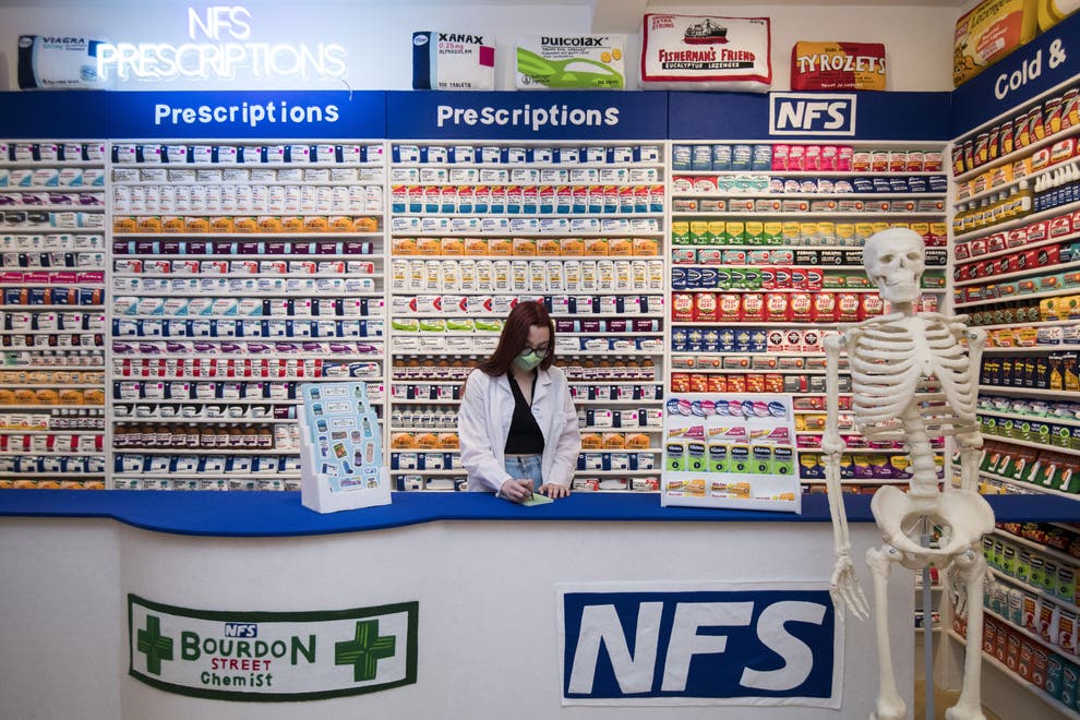 Chemist shop stocked with 15,000 items made entirely from felt | Evening Standard