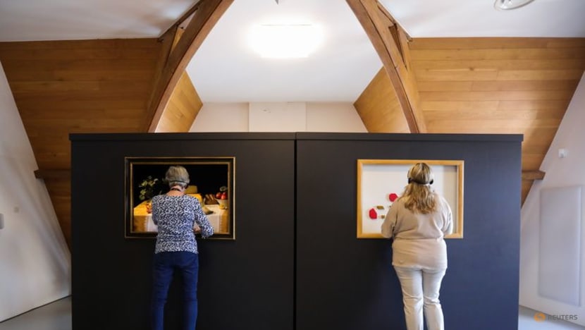 Dutch museum fills 'Blind Spot' with exhibit for visually impaired