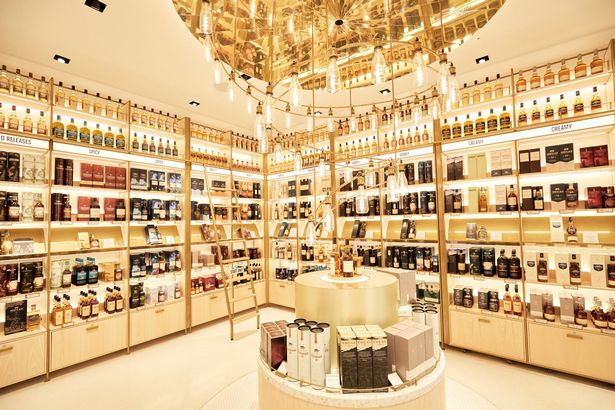 The Johnnie Walker Experience has state of the art retail spaces