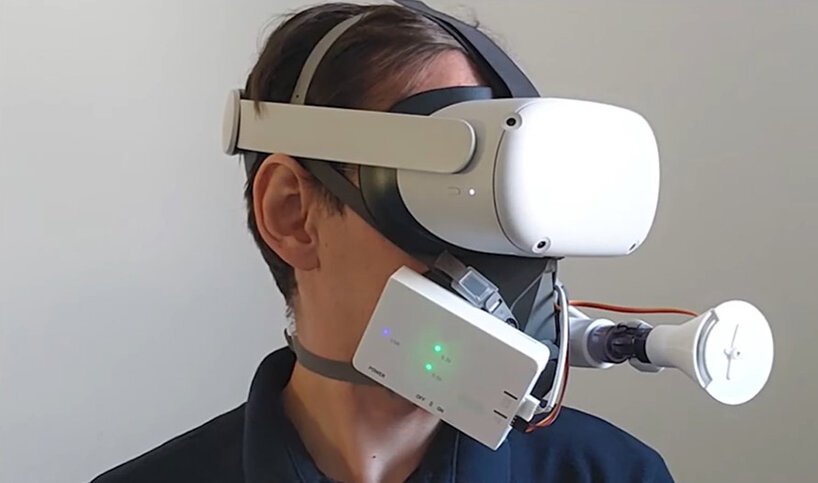 AiRres mask enhances VR experience by utilizing breathing resistance | Design Boom