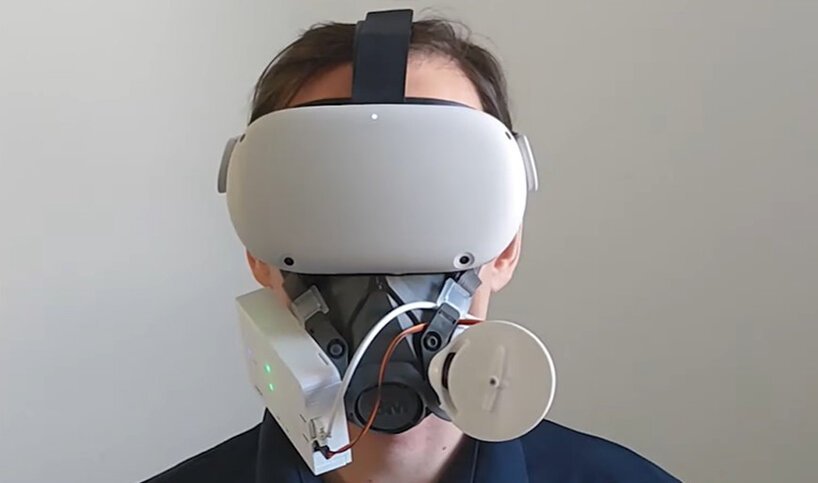AiRres mask enhances VR experience by utilizing breathing resistance