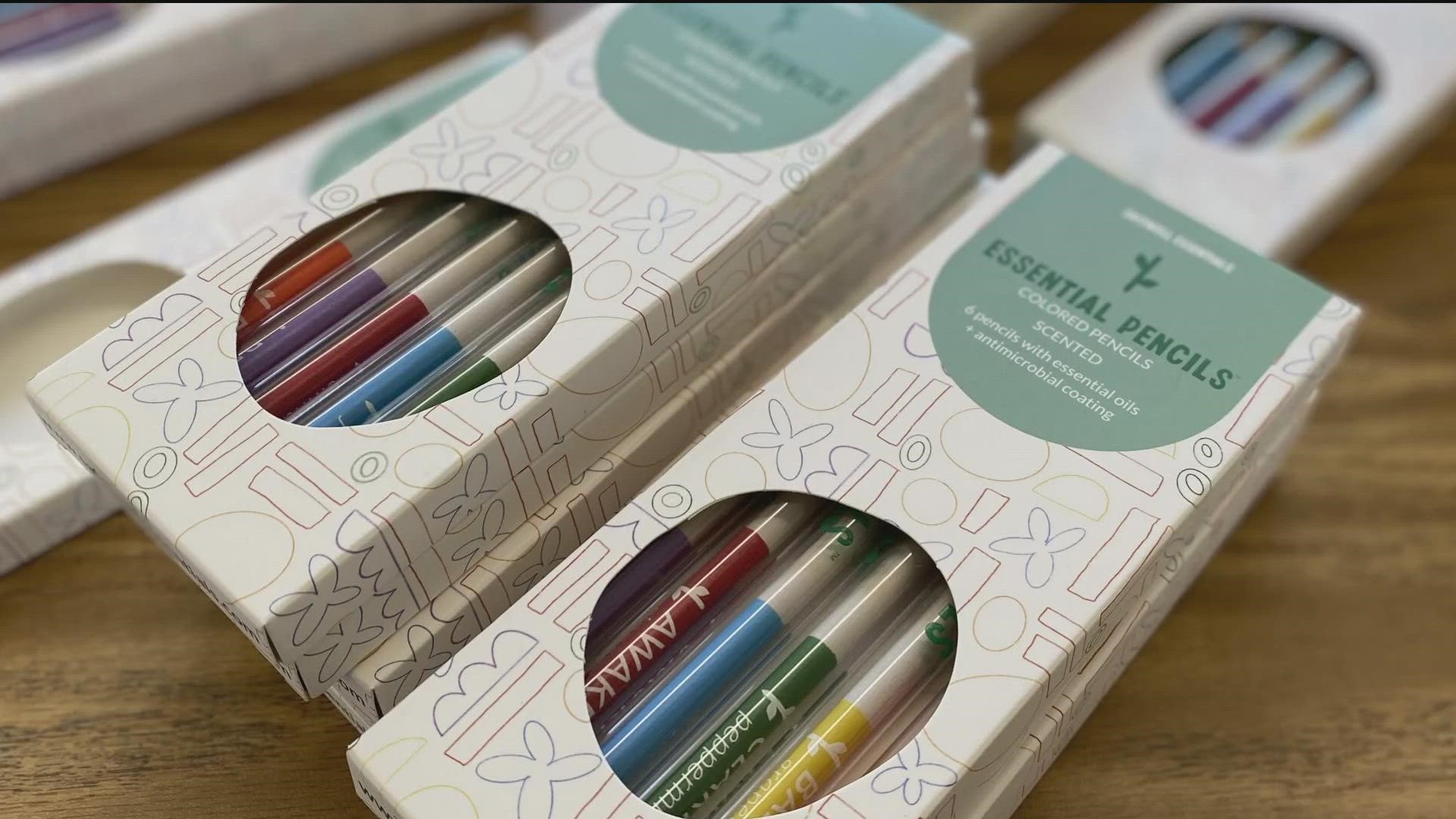 New scented pencils could put students in the mood to learn | cbs8.com