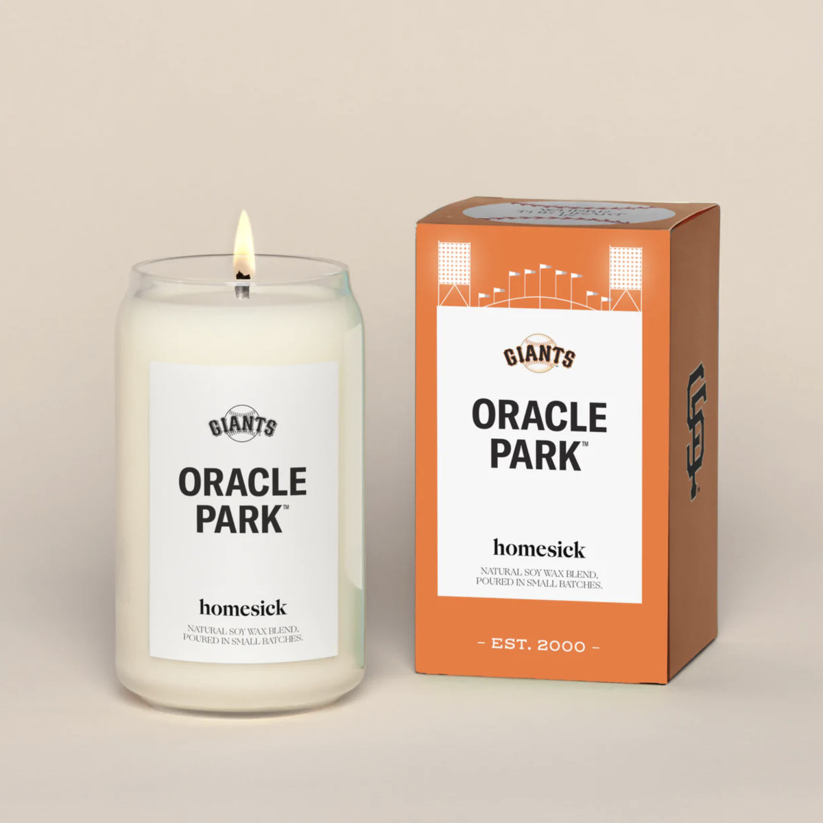 homesick oracle park candle
