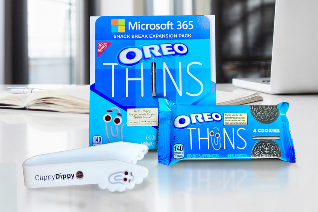 Oreo, Microsoft 356 collaborate on cookie snack break | Food Business News