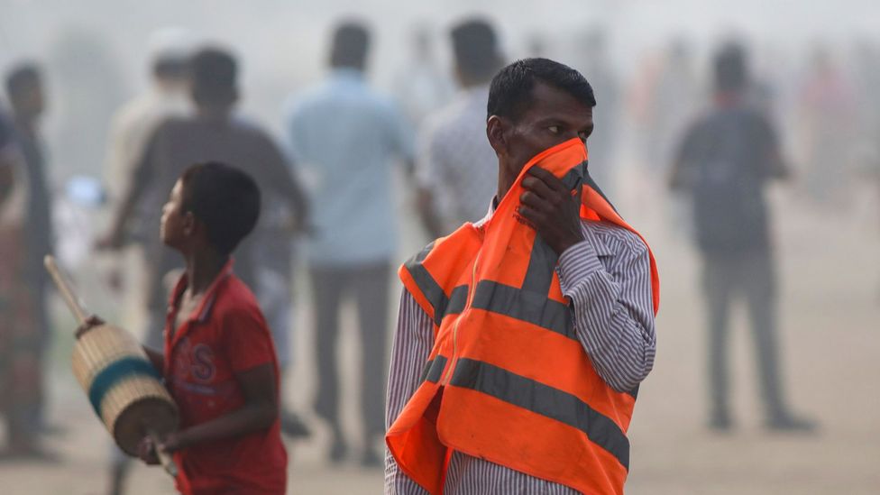 Losing our sense of smell may seem trivial next to other health effects of air pollution, but this misses the important role it plays in our lives (Credit: Md Manik/Getty Images)