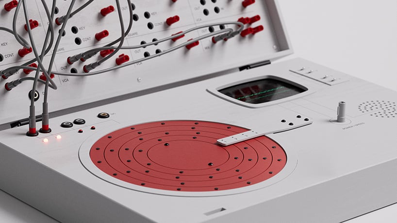 love hultén's CHD-4 drum machine turns patients' heartbeats into rhythmic soundscapes