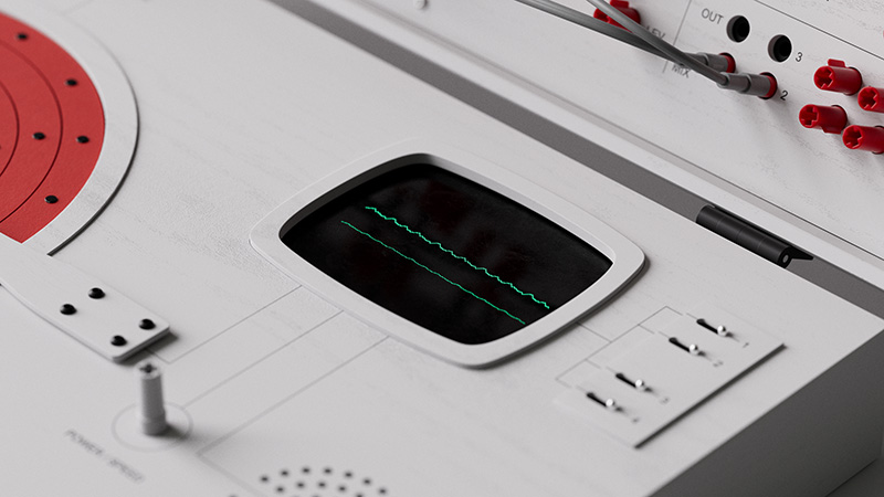 love hultén's CHD-4 drum machine turns patients' heartbeats into rhythmic soundscapes